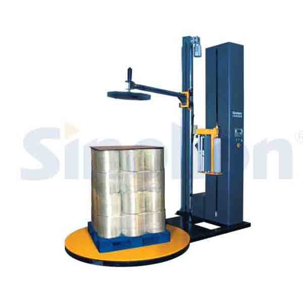 T1650F-CS自動預(yù)拉伸壓頂型纏繞包裝機(jī)