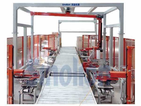 全自動上護角纏繞包裝機 全自動上護角纏繞包裝機